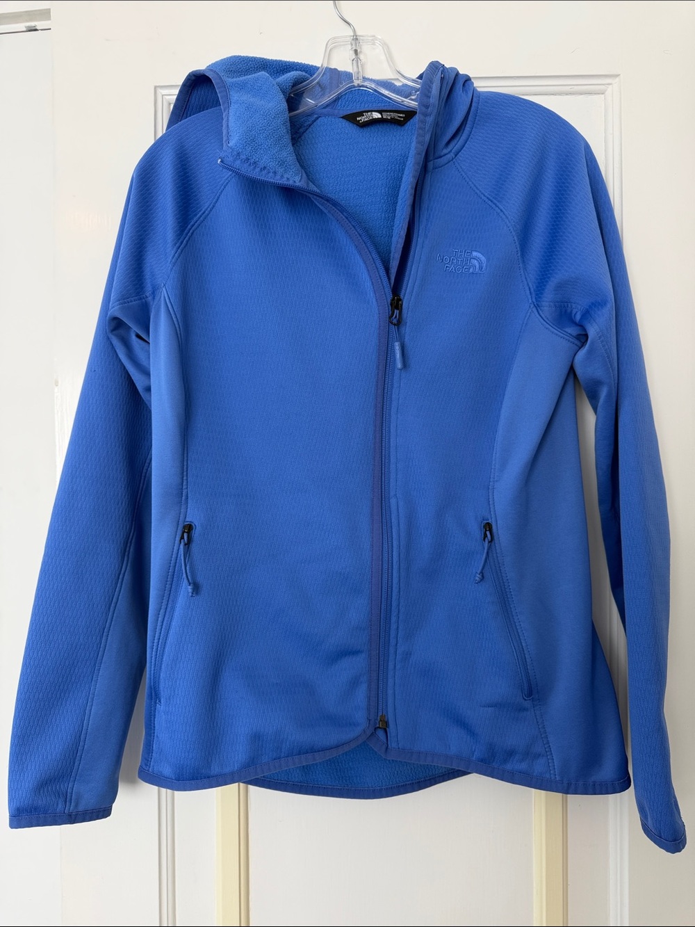 The North Face Women's Royal Blue Hooded Fleece Jacket